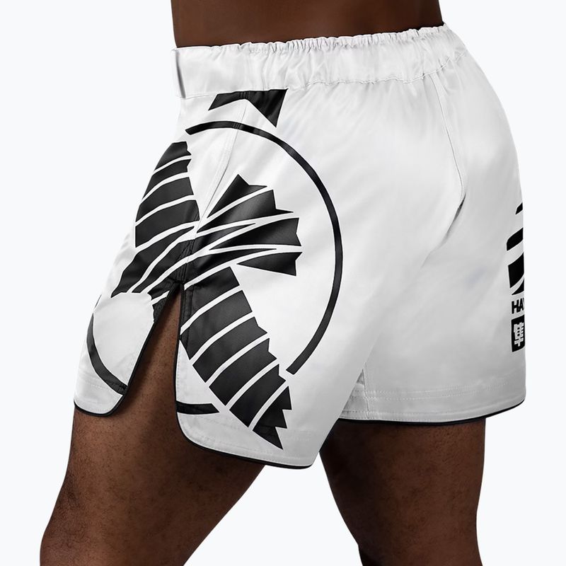 Шорти для тренувань чоловічі Hayabusa Icon Mid-Thigh MMA white/black 3