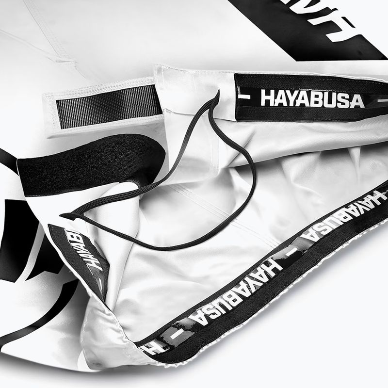 Шорти для тренувань чоловічі Hayabusa Icon Mid-Thigh MMA white/black 6