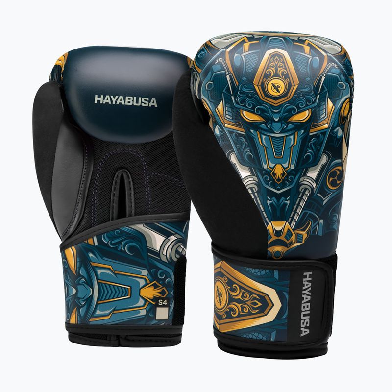 Рукавиці боксерські дитячі Hayabusa Hayabusa S4 Youth Epic blue robot