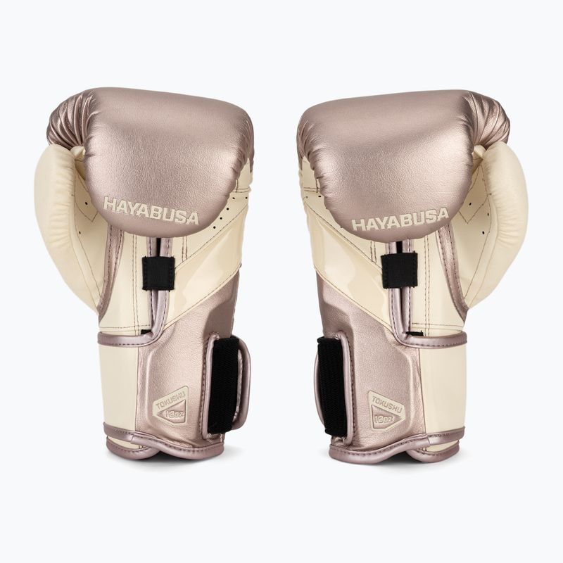Рукавиці боксерські Hayabusa T3 rose gold 3