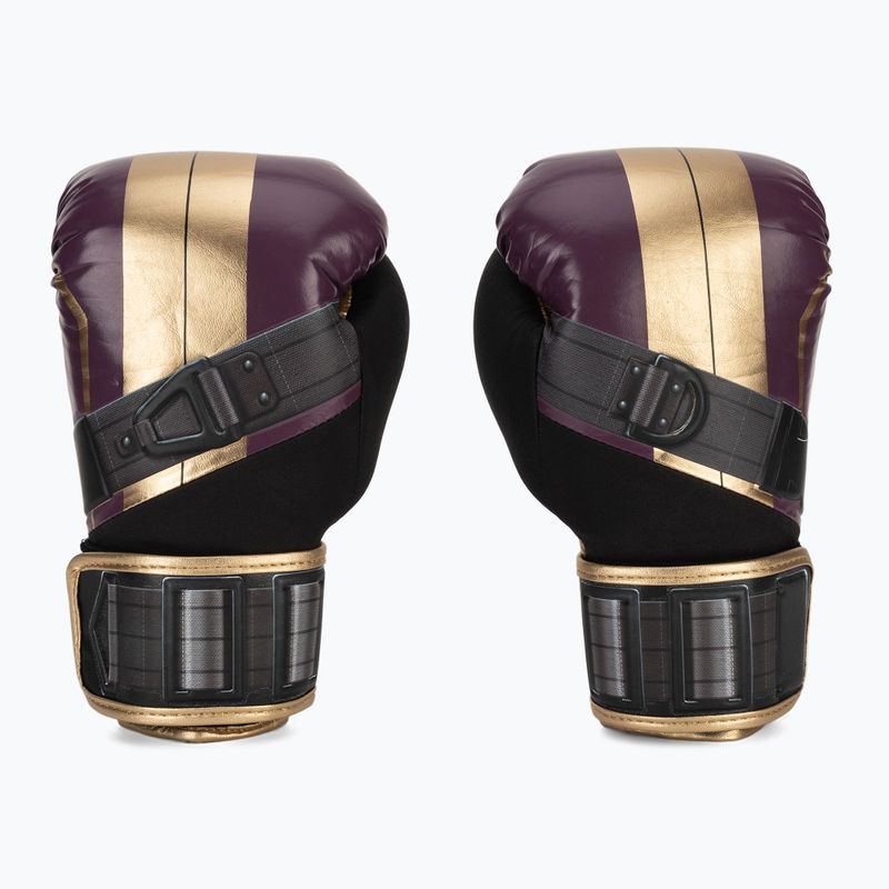 Рукавиці боксерські Hayabusa Marvel's Batroc purple/gold 2