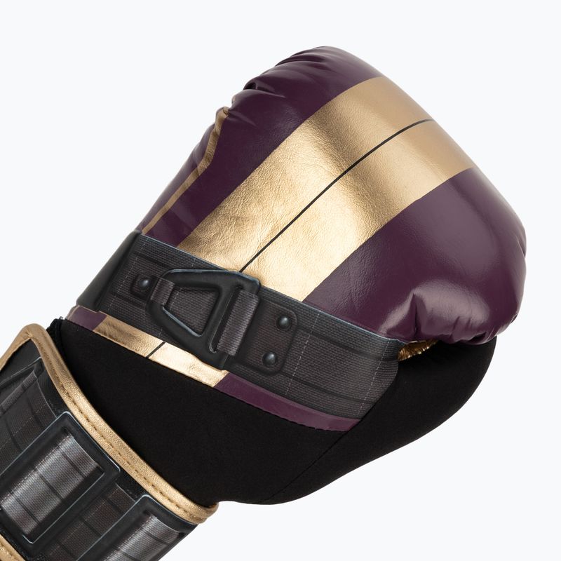 Рукавиці боксерські Hayabusa Marvel's Batroc purple/gold 5