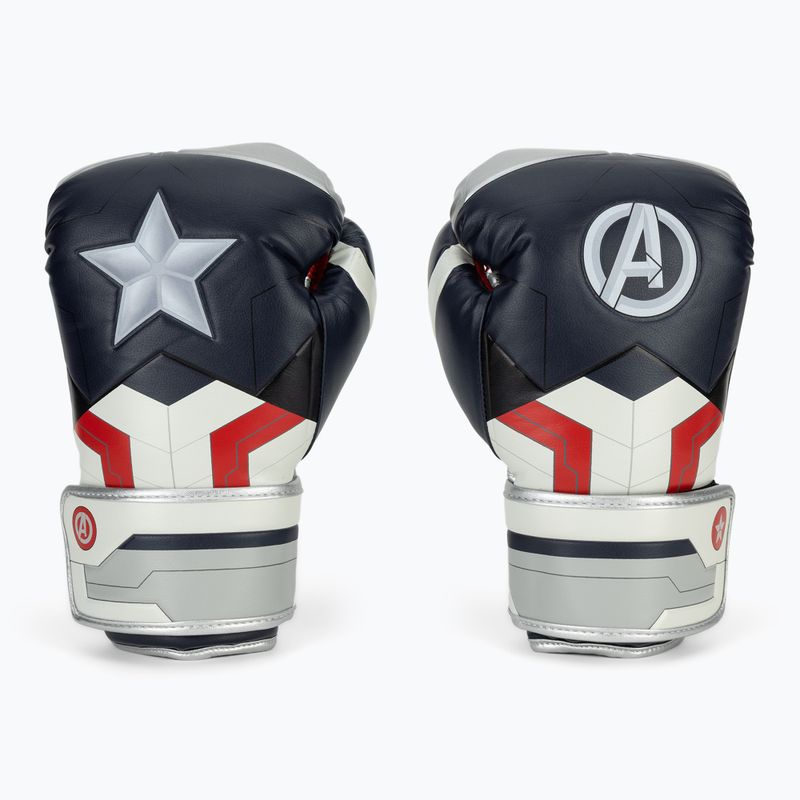 Боксерські рукавички Hayabusa Marvel's Captain America сріблясті/сині 2