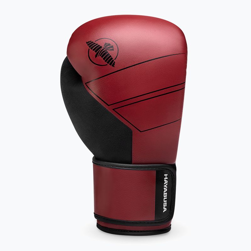 Рукаваці боксерські Hayabusa S4 Leather red 2