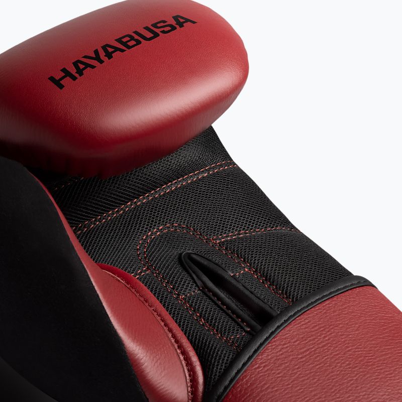 Рукаваці боксерські Hayabusa S4 Leather red 5