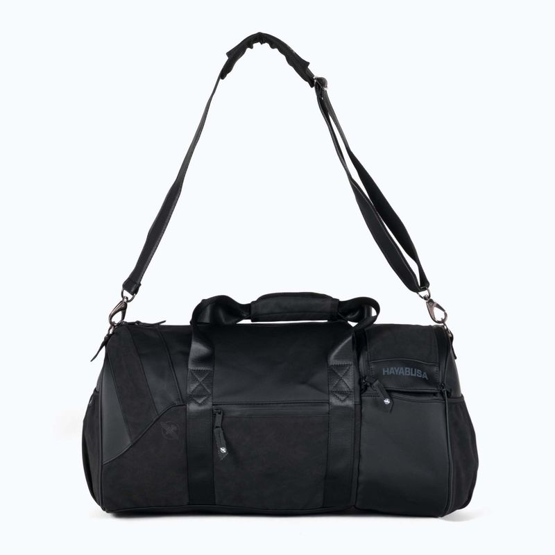Сумка боксерська Hayabusa Elite Boxing Duffle Bag чорна EBDB-BK-ONE 2