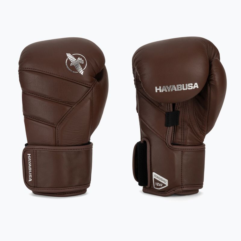 Рукавиці боксерські Hayabusa T3 Kanpeki walnut brown