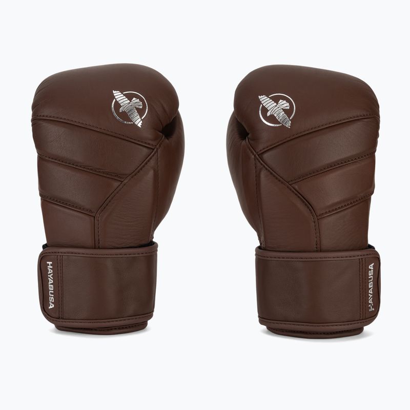 Рукавиці боксерські Hayabusa T3 Kanpeki walnut brown 2