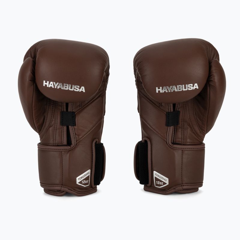 Рукавиці боксерські Hayabusa T3 Kanpeki walnut brown 3