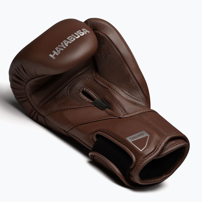 Рукавиці боксерські Hayabusa T3 Kanpeki walnut brown 3