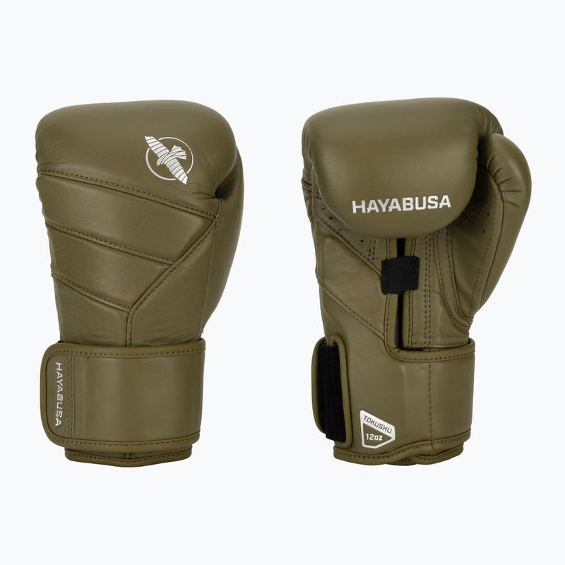 Рукавиці боксерські Hayabusa T3 Kanpeki olive green