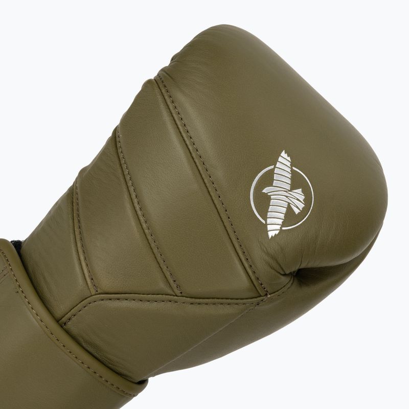 Рукавиці боксерські Hayabusa T3 Kanpeki olive green 5