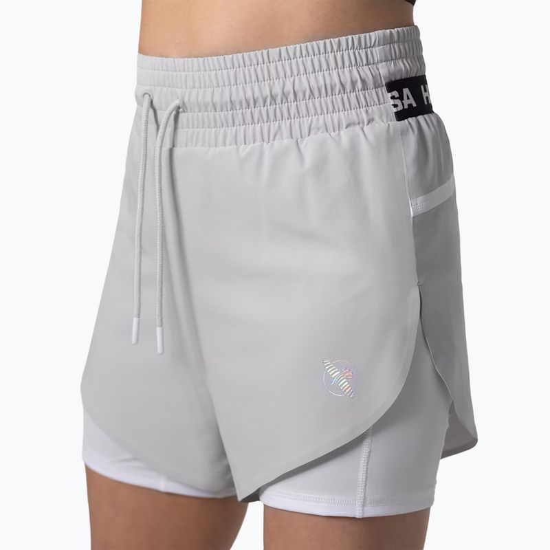 Шорти для тренувань жіночі Hayabusa Mid Rise Layered grey