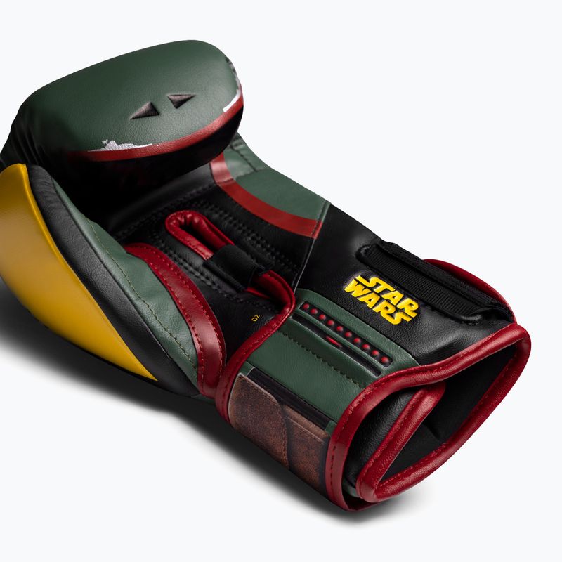 Рукавички Hayabusa Star Wars Боба Фетт зелені/жовті 5