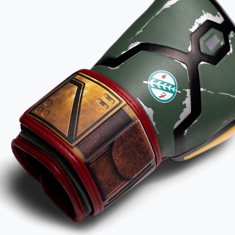 Рукавички Hayabusa Star Wars Боба Фетт зелені/жовті 6