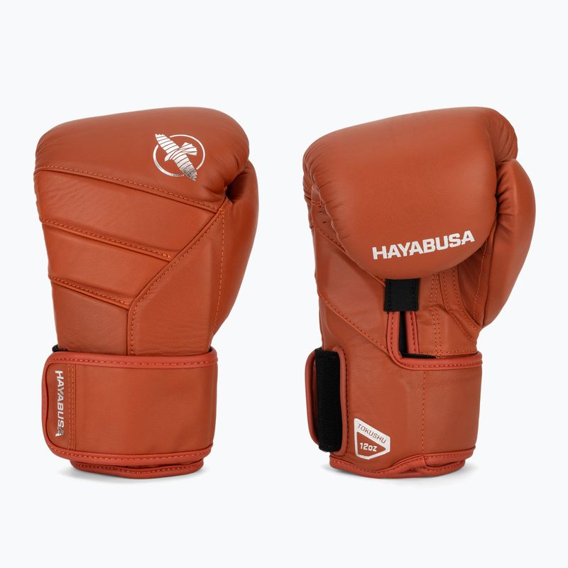 Рукавиці боксерські Hayabusa T3 Kanpeki clay orange