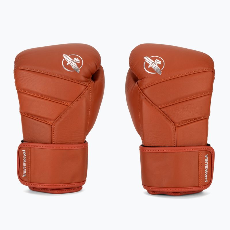 Рукавиці боксерські Hayabusa T3 Kanpeki clay orange 2