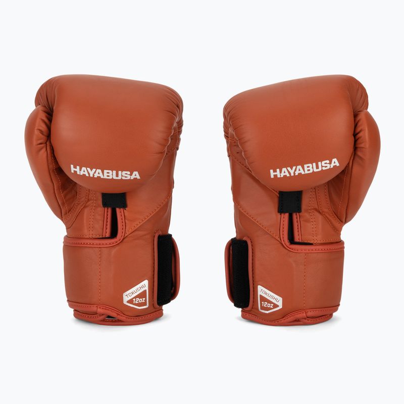 Рукавиці боксерські Hayabusa T3 Kanpeki clay orange 3