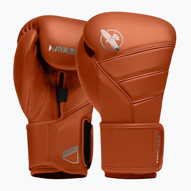 Рукавиці боксерські Hayabusa T3 Kanpeki clay orange