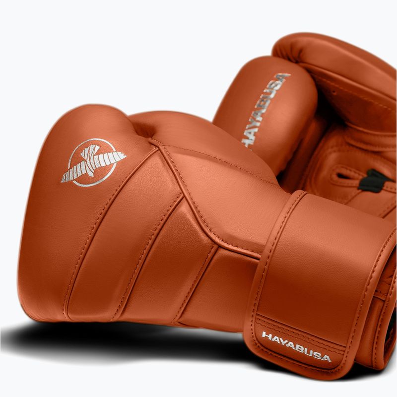 Рукавиці боксерські Hayabusa T3 Kanpeki clay orange 2