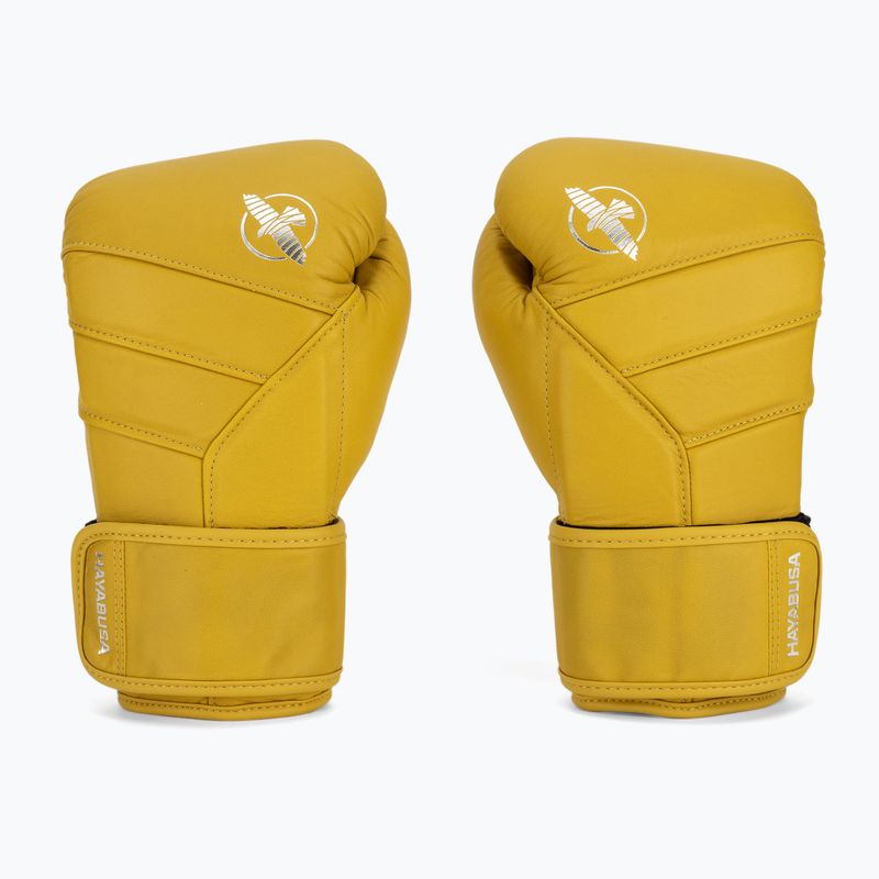 Рукавиці боксерські Hayabusa T3 Kanpeki tiger yellow 2