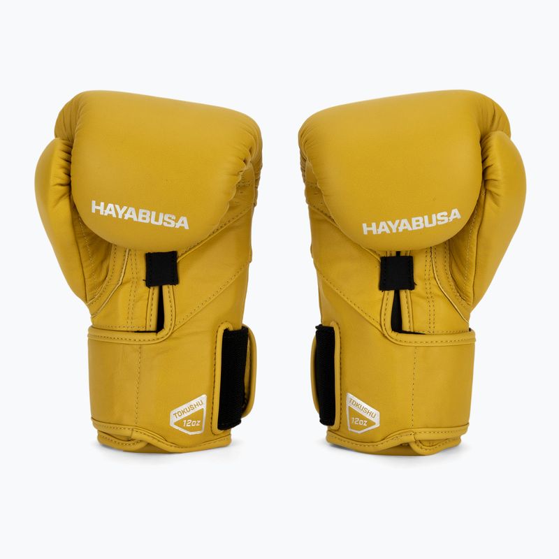 Рукавиці боксерські Hayabusa T3 Kanpeki tiger yellow 3