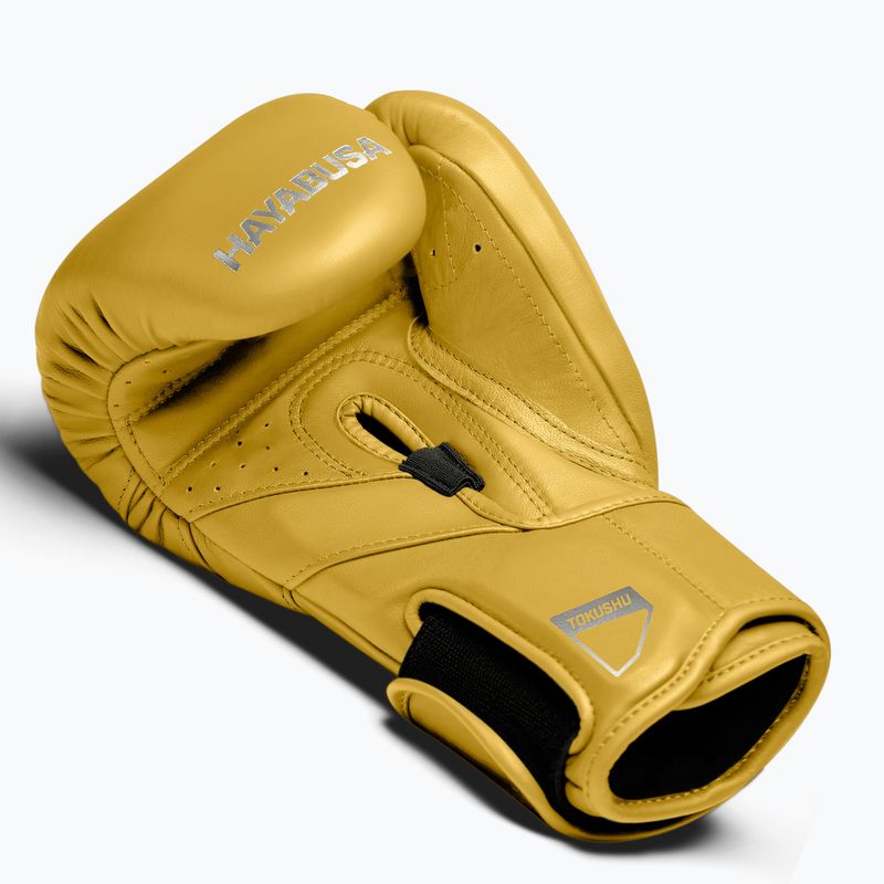 Рукавиці боксерські Hayabusa T3 Kanpeki tiger yellow 3