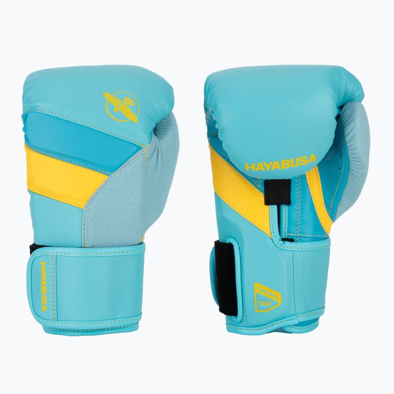 Рукавиці боксерські Hayabusa T3 blue/yellow