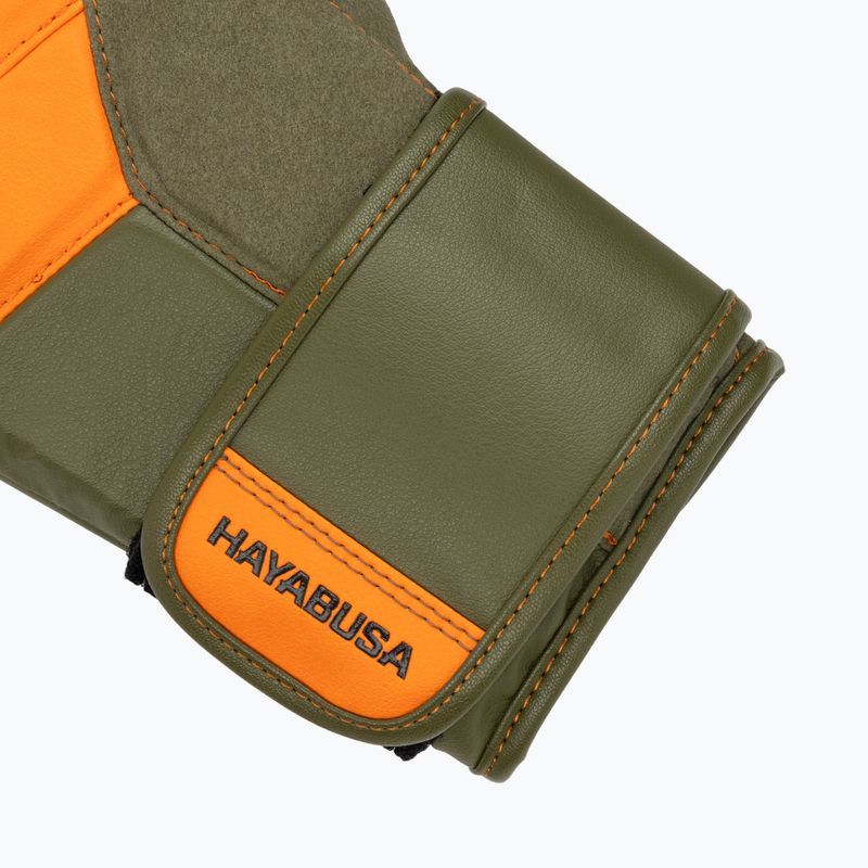 Рукавиці боксерські Hayabusa T3 green/orange 6
