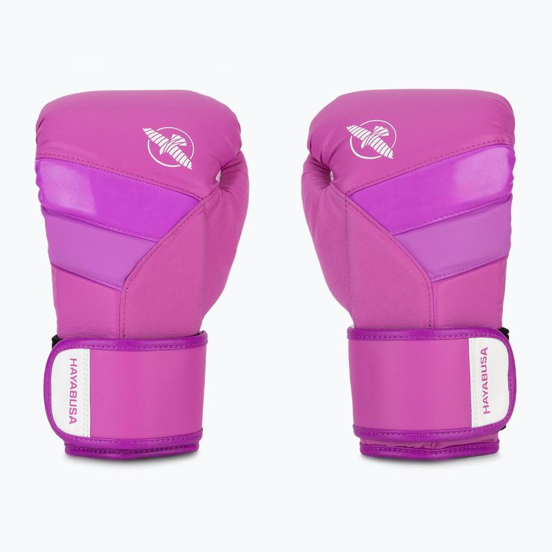 Рукавиці боксерські Hayabusa T3 Neon neon purple 2