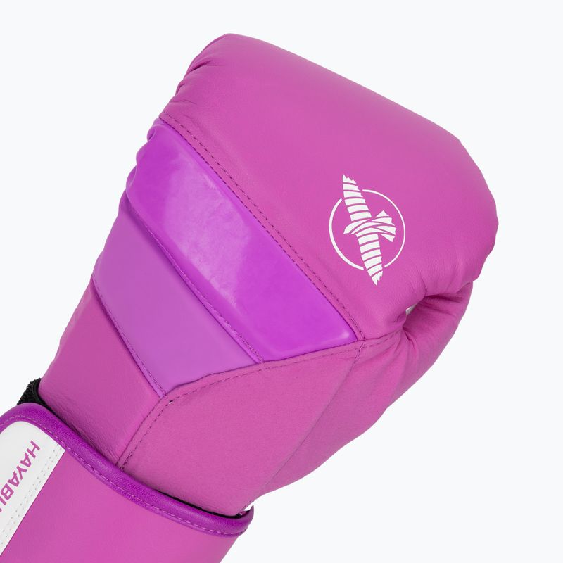 Рукавиці боксерські Hayabusa T3 Neon neon purple 5