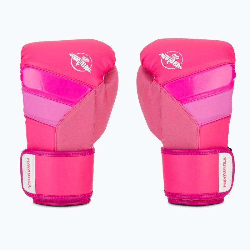 Рукавиці боксерські Hayabusa T3 Neon neon pink 2