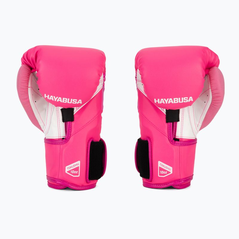 Рукавиці боксерські Hayabusa T3 Neon neon pink 3