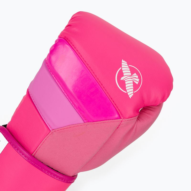 Рукавиці боксерські Hayabusa T3 Neon neon pink 5