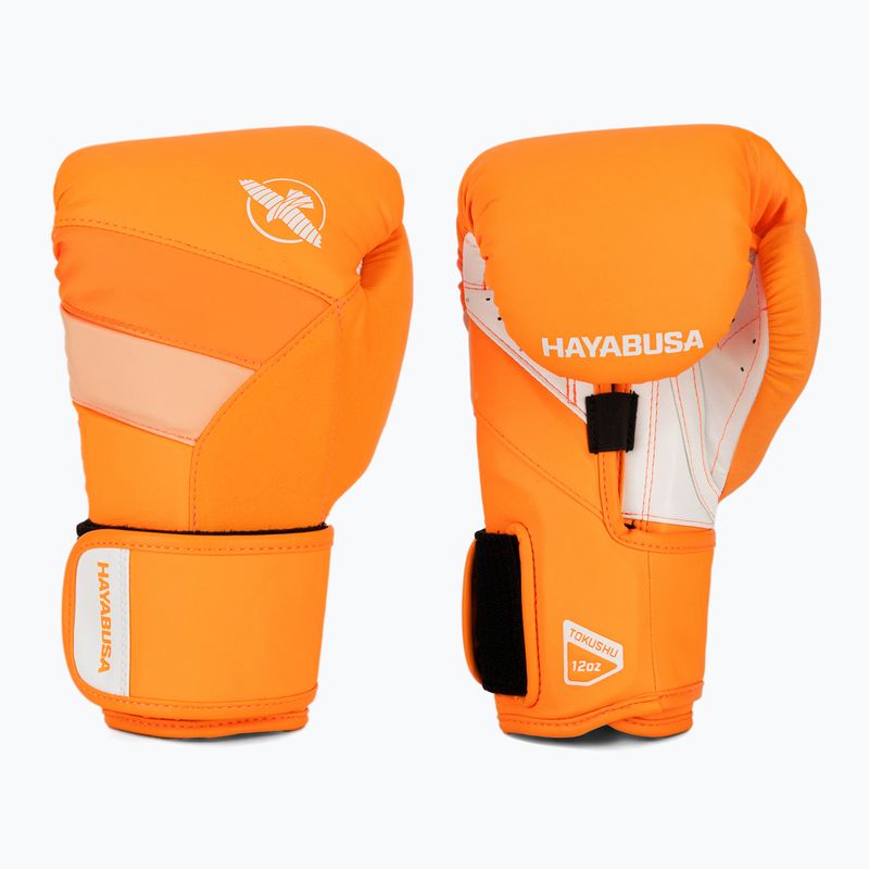Рукавиці боксерські Hayabusa T3 Neon neon orange