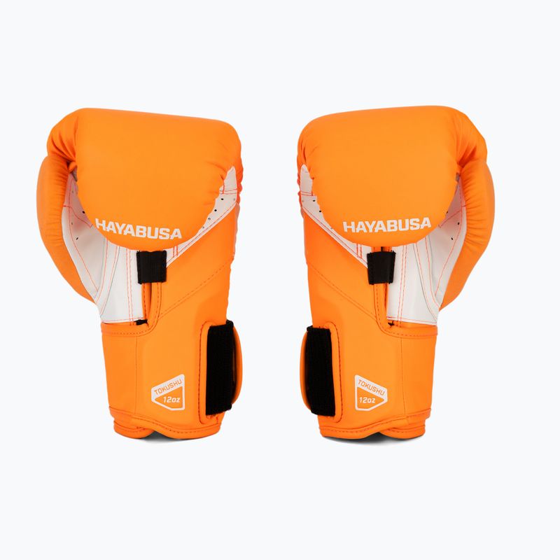 Рукавиці боксерські Hayabusa T3 Neon neon orange 3