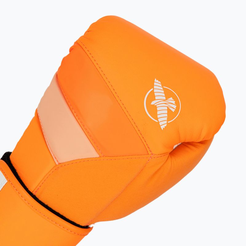 Рукавиці боксерські Hayabusa T3 Neon neon orange 5