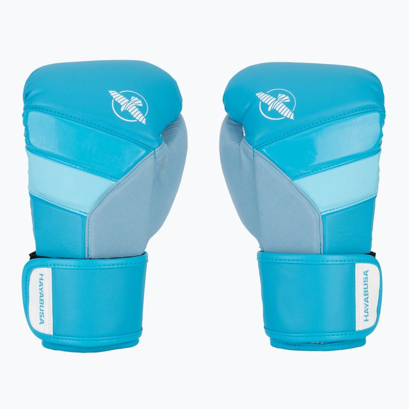 Рукавиці боксерські Hayabusa T3 Neon neon blue 2