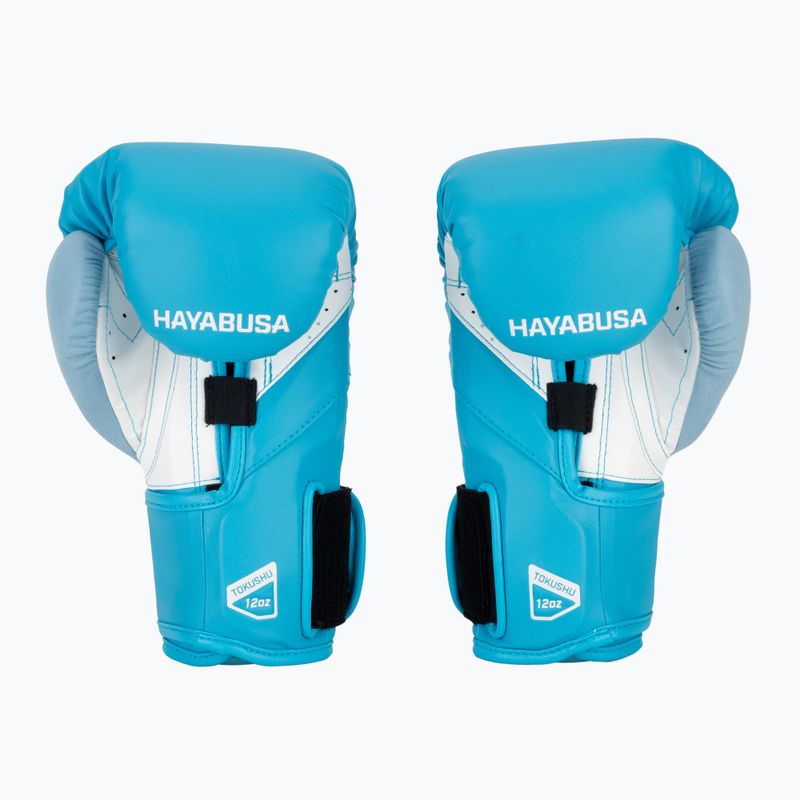 Рукавиці боксерські Hayabusa T3 Neon neon blue 3