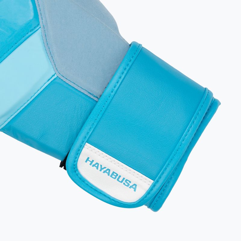 Рукавиці боксерські Hayabusa T3 Neon neon blue 6