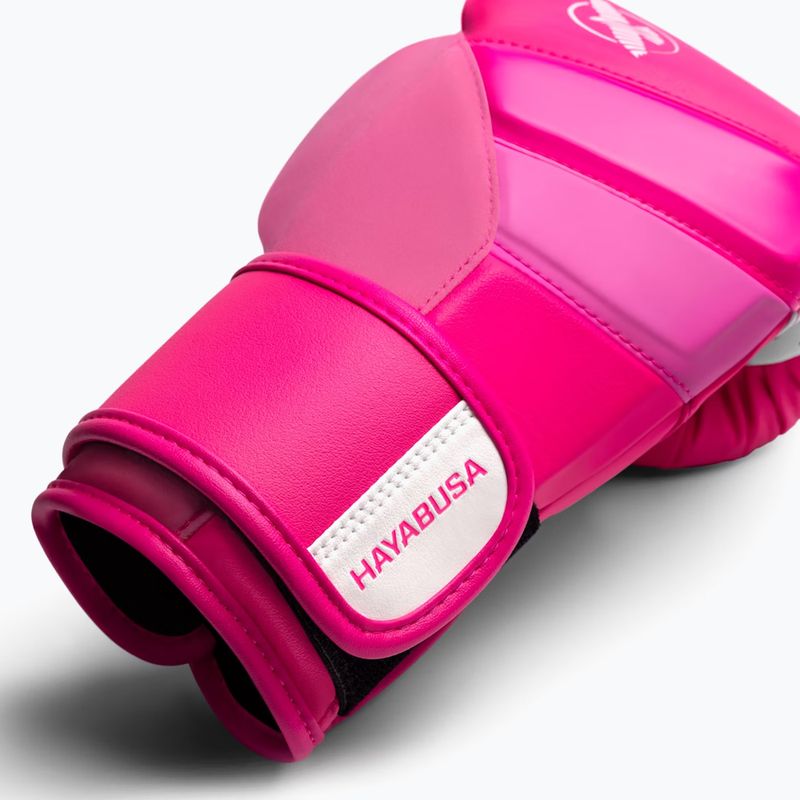 Рукавиці боксерські Hayabusa T3 Neon neon pink 4