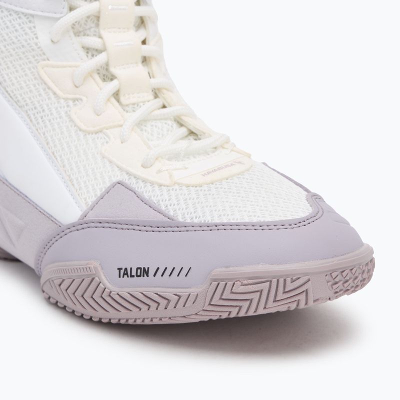 Кросівки боксерські Hayabusa Talon Boxing white/lavender 7