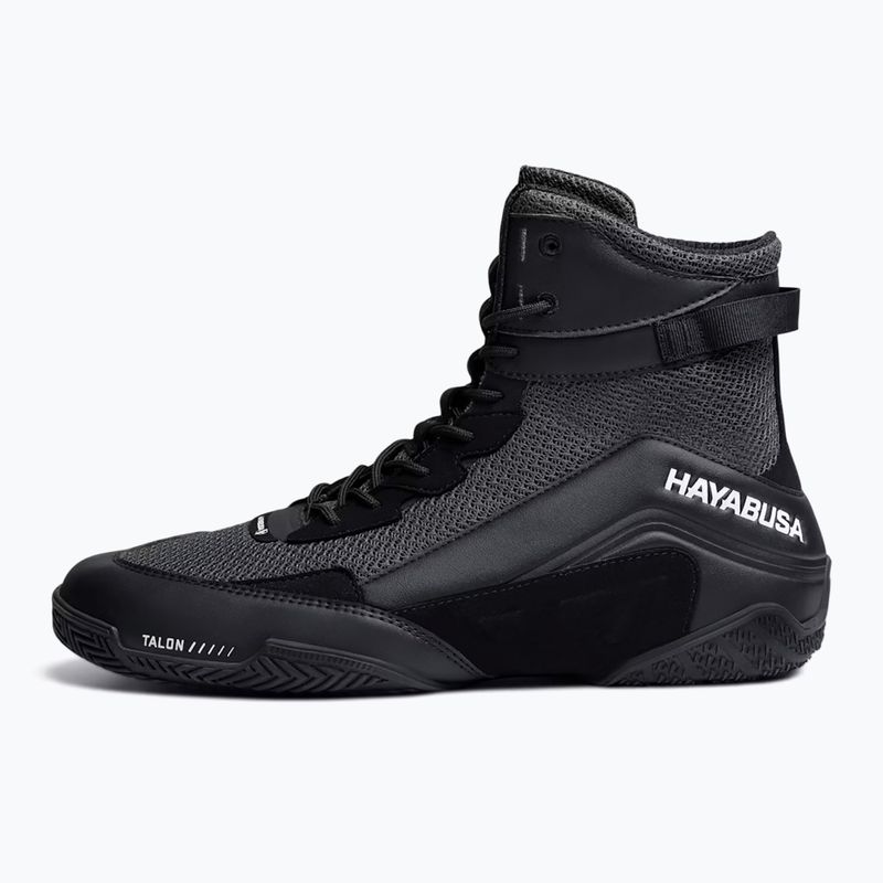 Кросівки боксерські чоловічі Hayabusa Talon Boxing black 8
