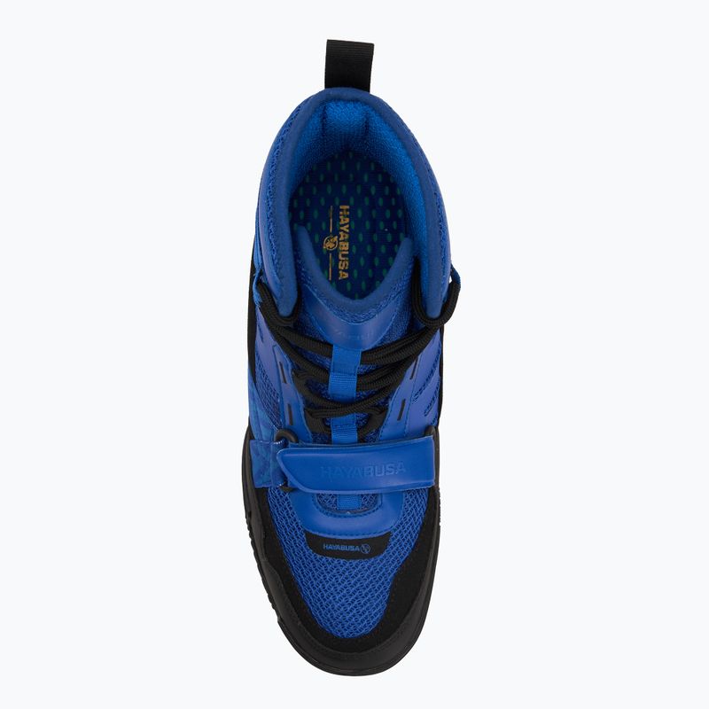 Кросівки боксерські чоловічі Hayabusa Strike Boxing blue 5