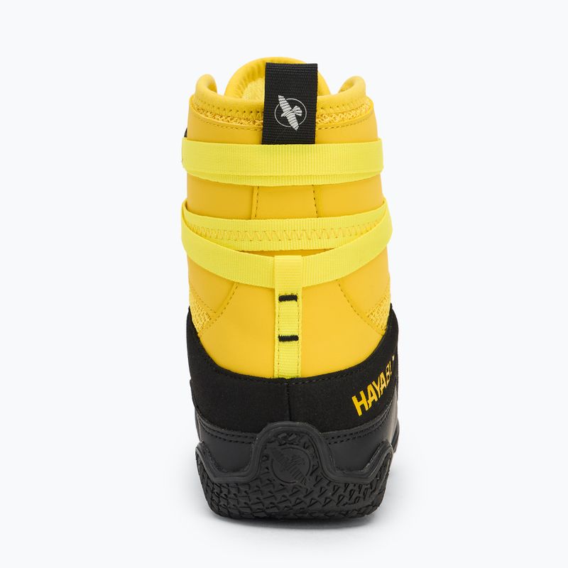 Кросівки боксерські чоловічі Hayabusa Strike Boxing yellow 6