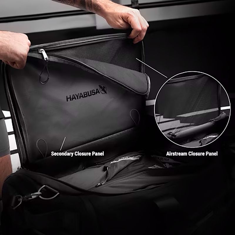 Сумка для тренувань Hayabusa Airstream Athletic Duffle Bag 50 л black 4