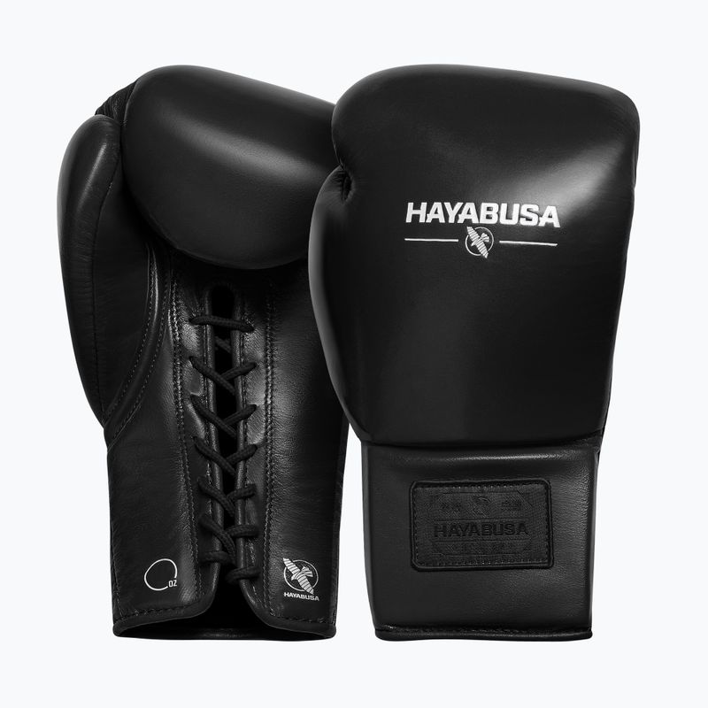 Боксерські рукавички Hayabusa Pro Traditional Horse Hair Lace-Up black 2