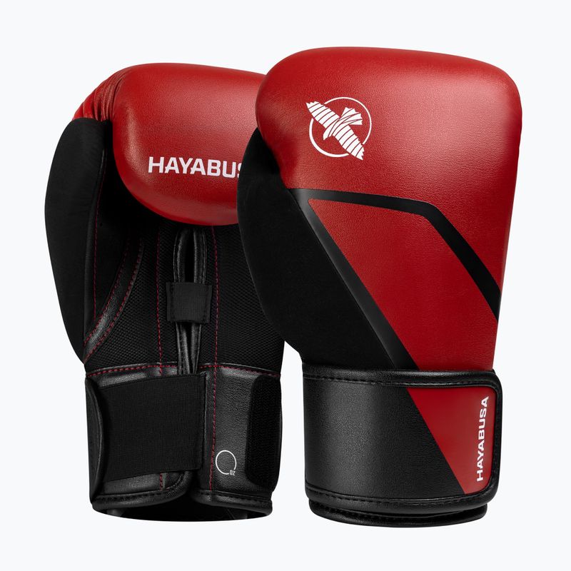 Рукавиці боксерські Hayabusa E1 Boxing red/black 2