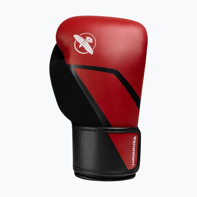 Рукавиці боксерські Hayabusa E1 Boxing red/black 3