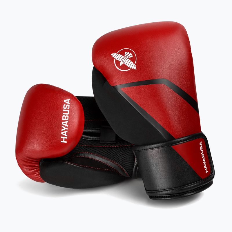 Боксерські рукавички Hayabusa E1 Boxing red/black 7